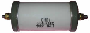 CH81型高壓密封復(fù)合介質(zhì)電容器實物圖